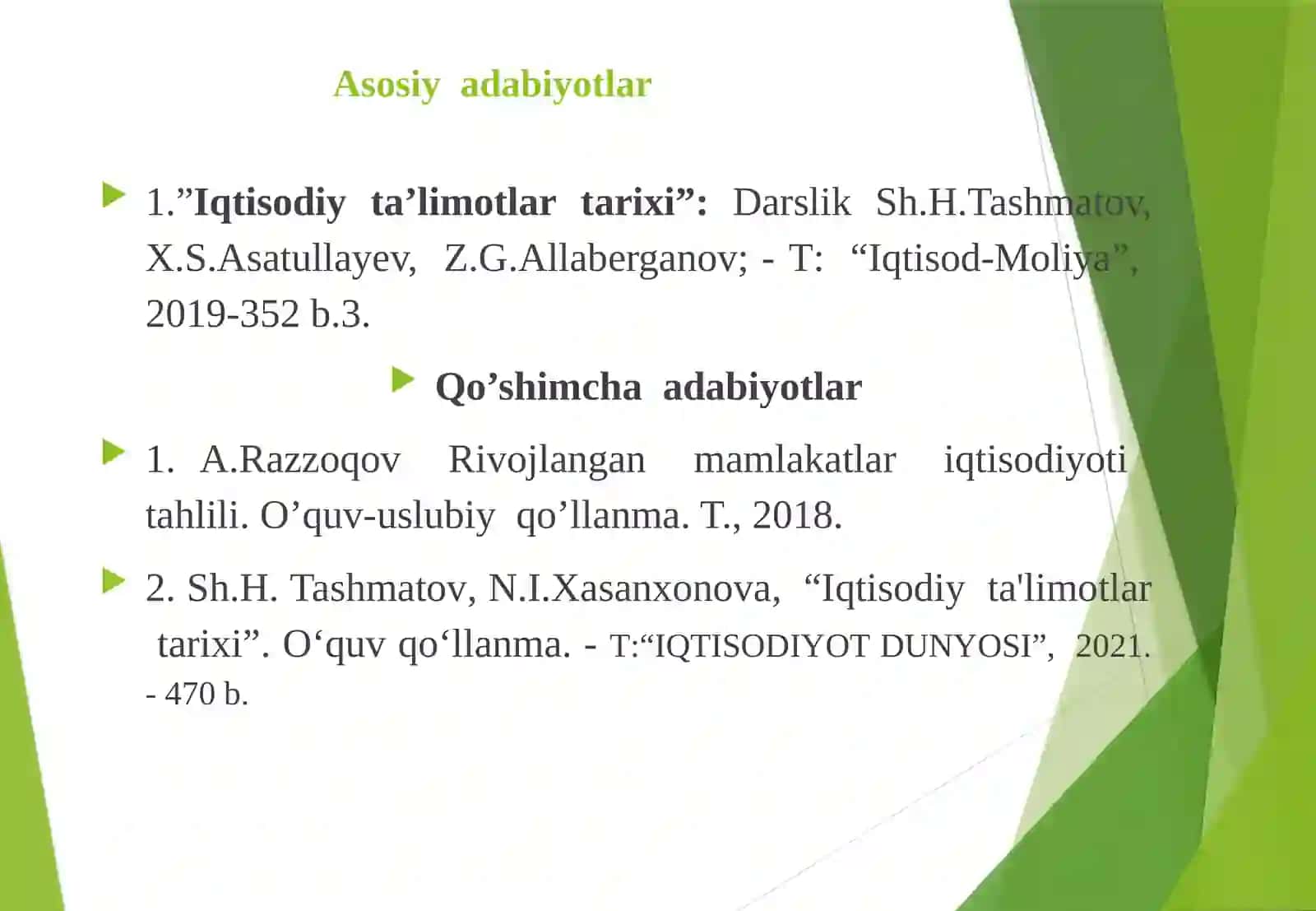 Merkantilizm iqtisodiy ta‘limotining mohiyati va ahamiyati 2