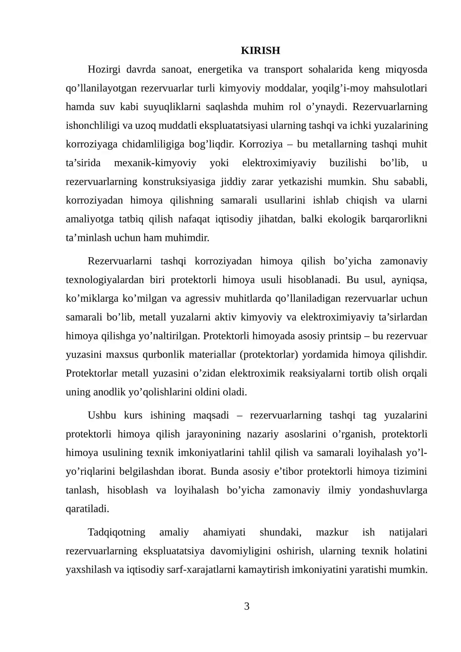 Korroziya jarayonining nazariy asoslari 2