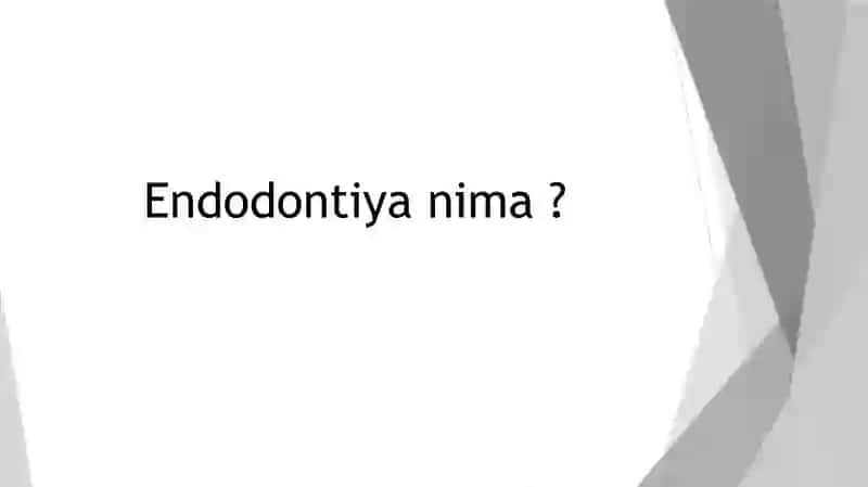 Endodontik asboblar 2