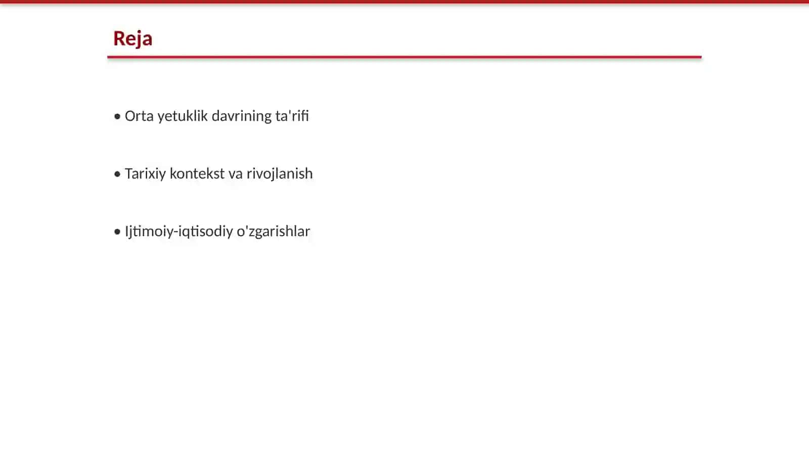 Orta yetuklik davrining oʻziga xos xususiyatlari 2