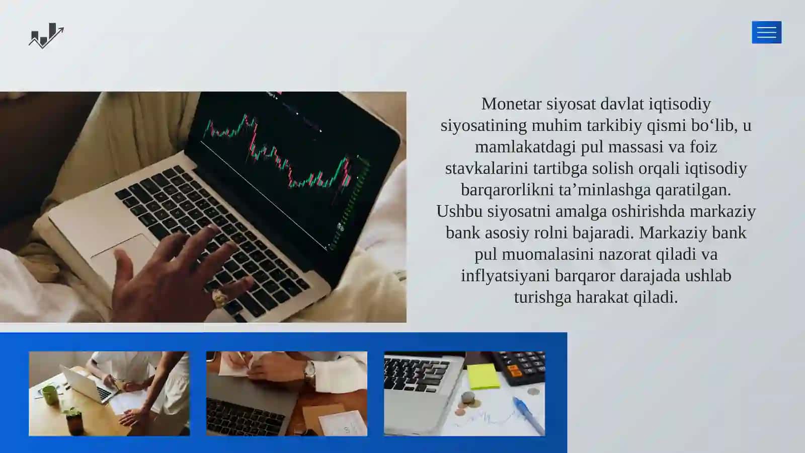 Markaziy Bankning monetar siyosatni amalga oshirishdagi vazifalari 2