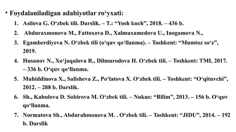 Matn turlari. O’zbekistonda turizmning rivojlanishi 2