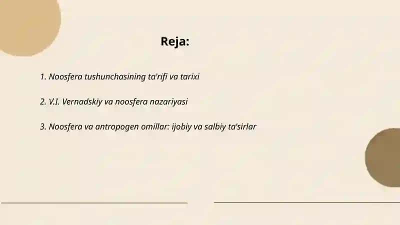 Noosfera tushunchasi va atrof muhit muhofazasi 2