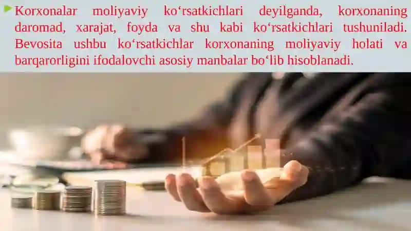 Korxonada xarajatlarni boshqarish 2