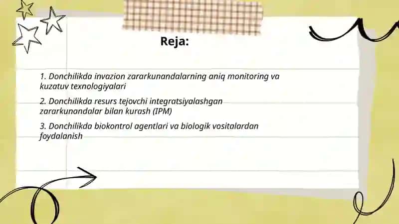 Donchilikdagi Invasion Resurstejamkor Texnologiyalar 2