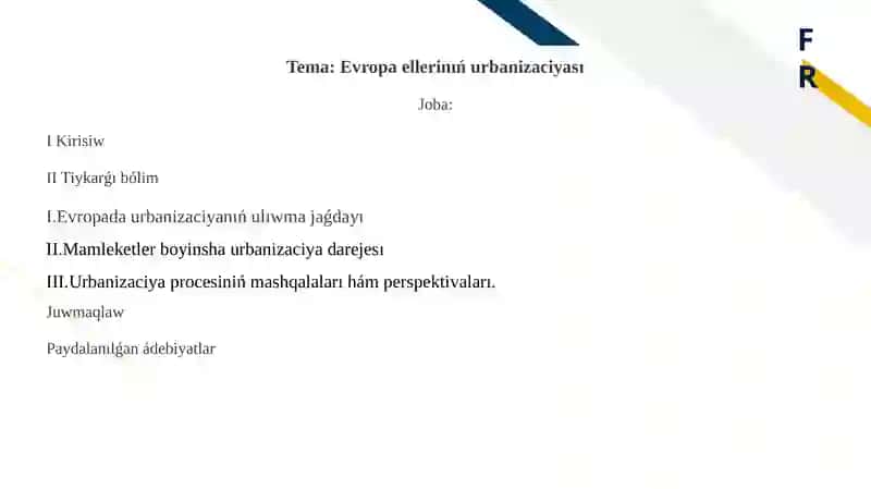 Geografiya tálim bağdarınıń3-A kurs studenti Abdimuratov RaxattıńXalıqlarGeografiyasi 2