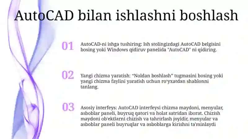 Autocad Dasturini 0 DanO'Rganish 2