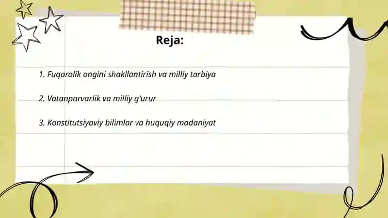 Milliy tarbiyada fuqarolik tarbiyasi 2