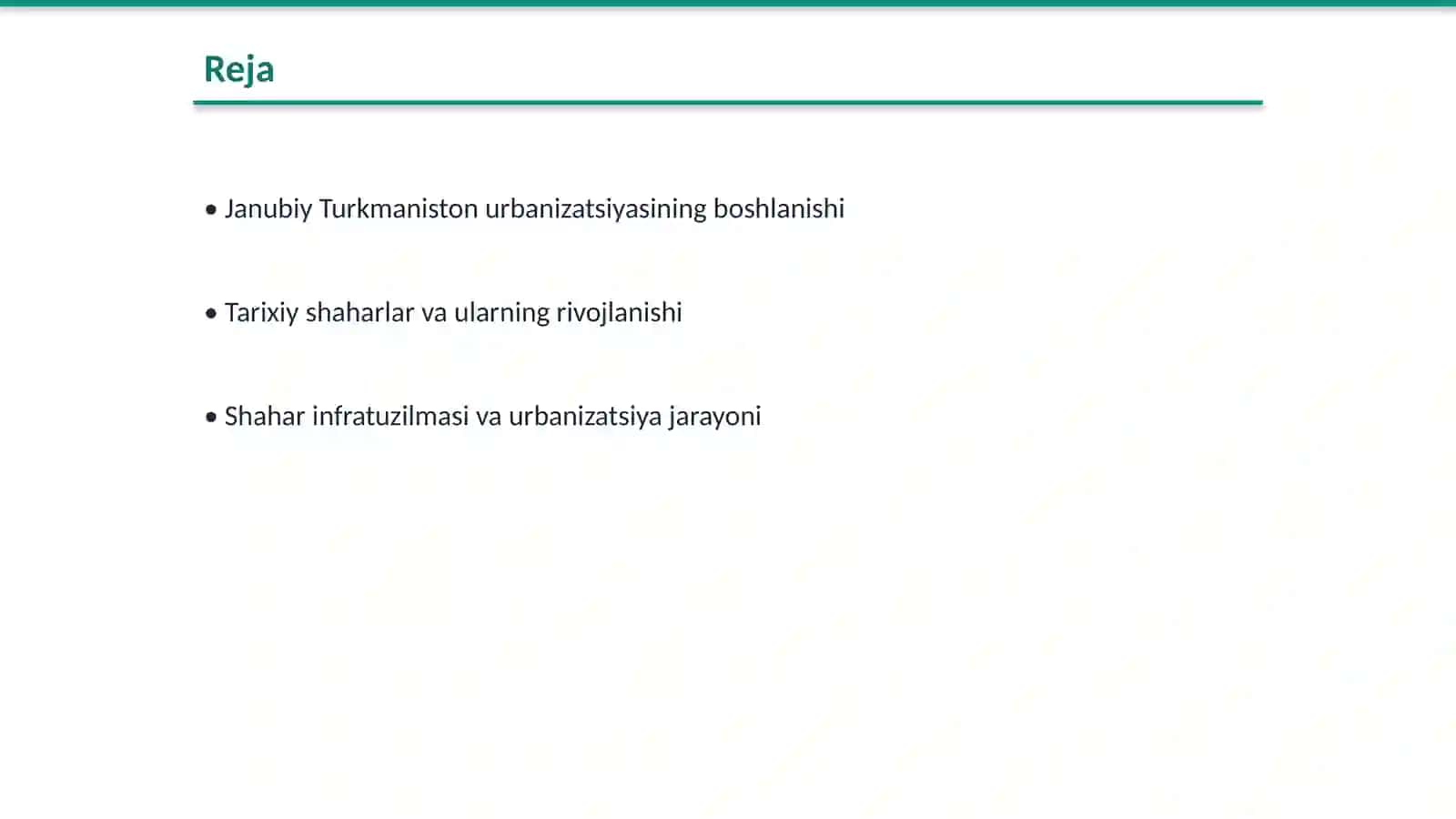 Janubiy Turkmaniston shaharlari urbanizatsiyasi tarixi 2