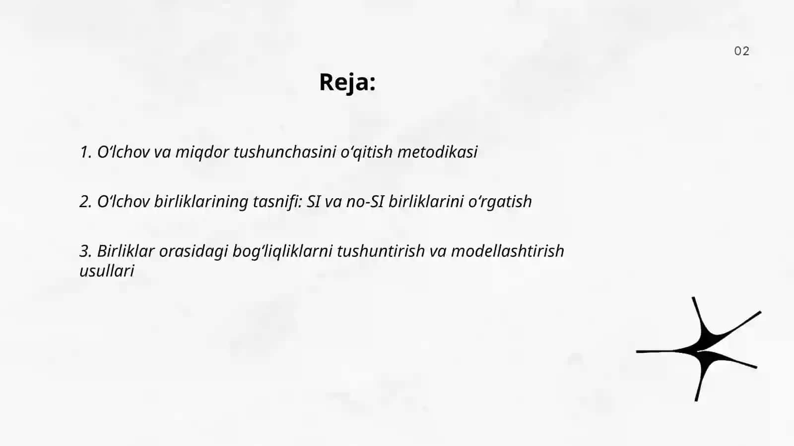 Oʻlchov va miqdor tushunchasini oʻqitish metodikasi 2