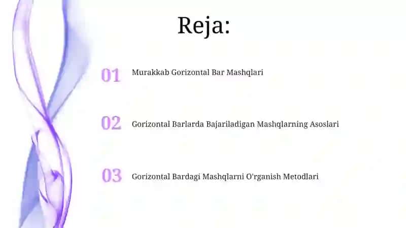 Gorizontal Bar Mashqlari 2