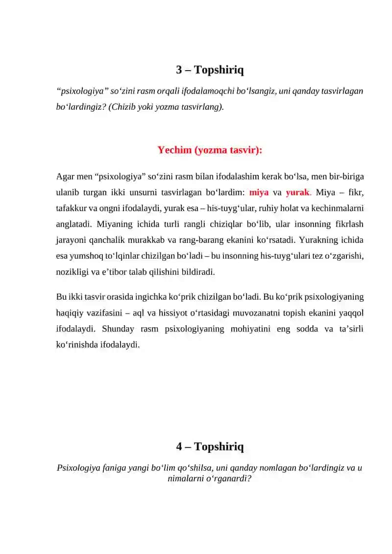 Psixolog kasbining jamiyatdagi o‘rni va ahamiyati 2