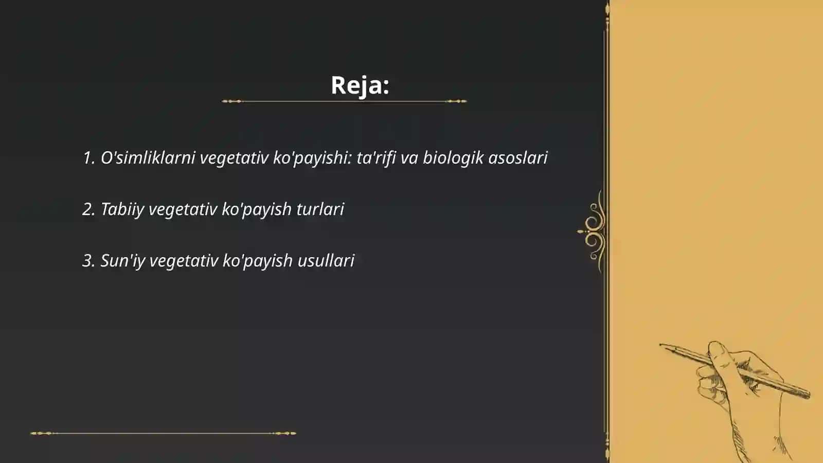 O'simliklarni vegetativ ko'payishi 2