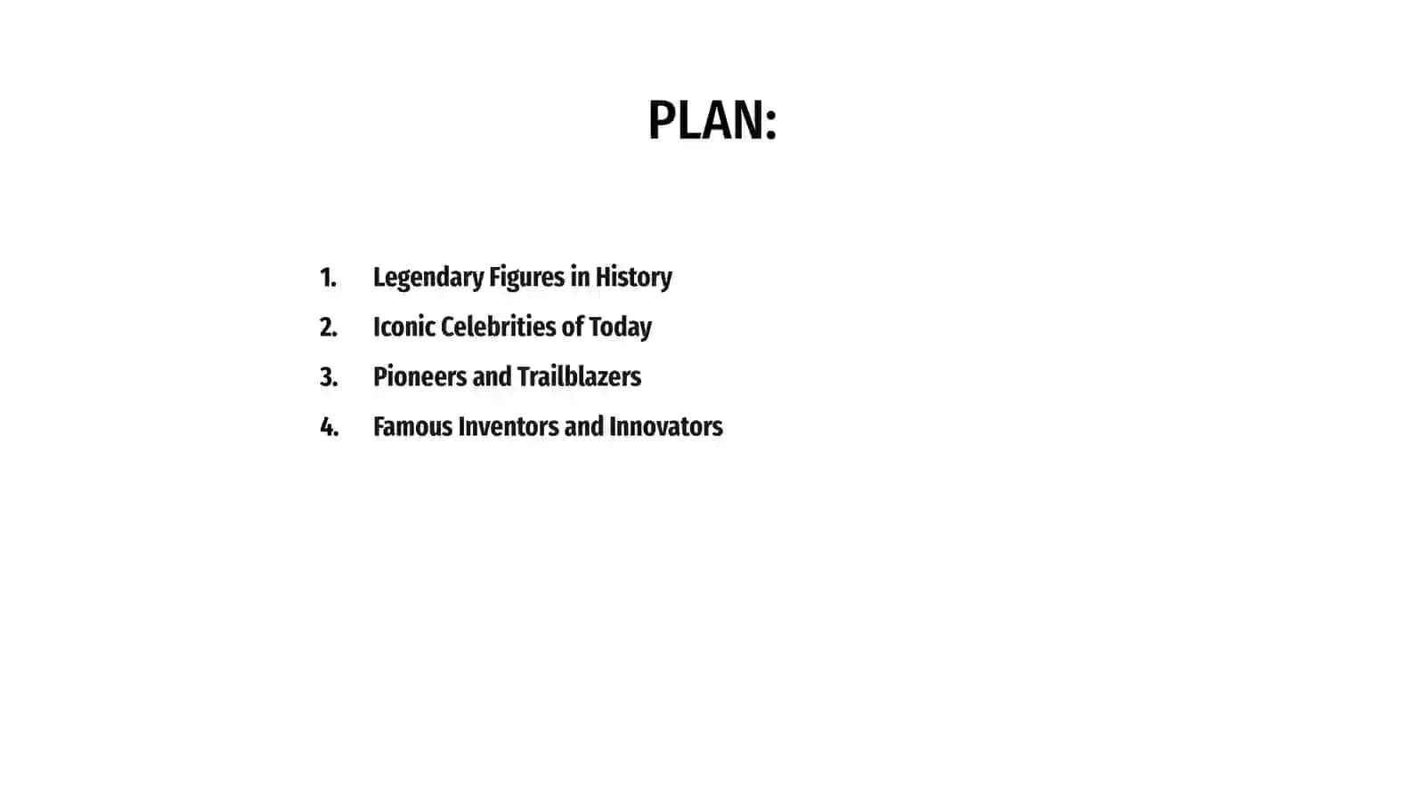 Legendary Figures in History 2