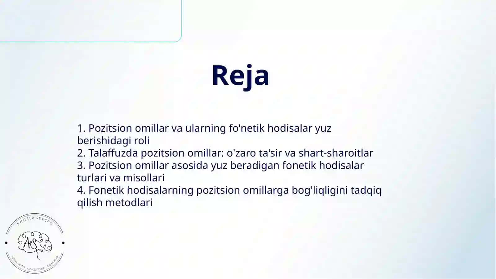 POZITSION OMILLAR TA'SIRINI YUZ BERADIGAN FONETIK HODISALAR 2