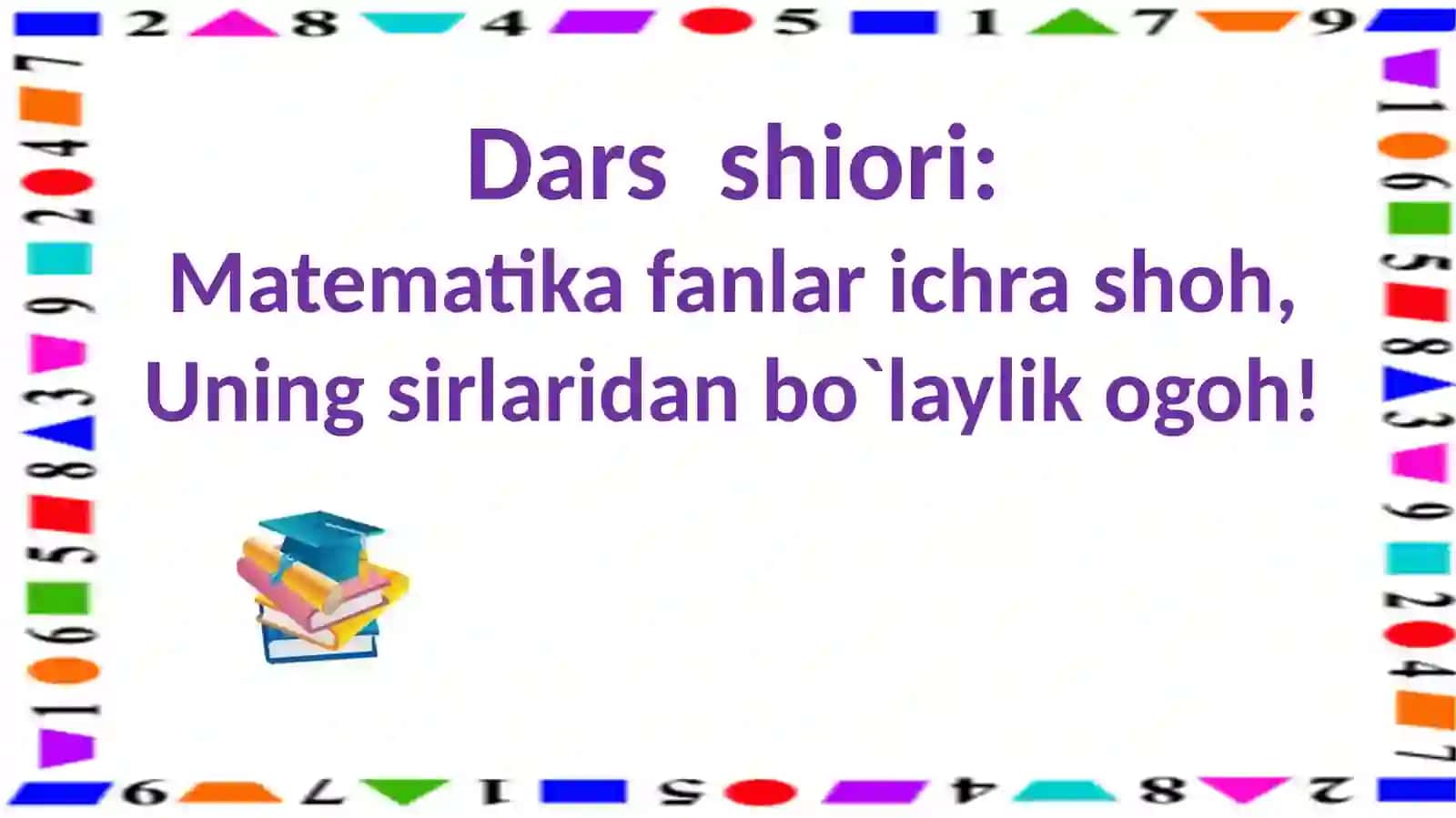 3-sinf 2