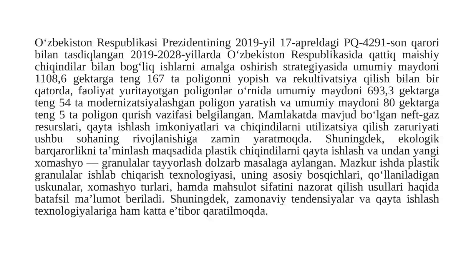 Alkogolli va alkogolsiz ichimlikishlab chiqarish korxonalari qoldiq mahsulotlari utilizatsiyasi va ikkilamchi mahsulotlar olish 2