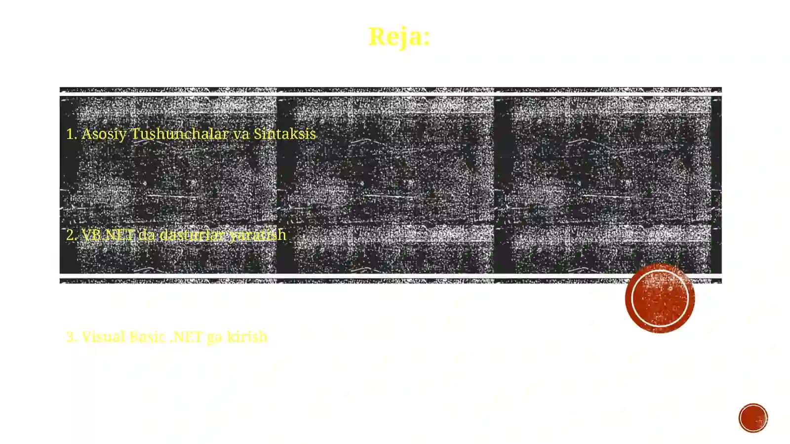 VB.NET DASTURLASH TILI 2