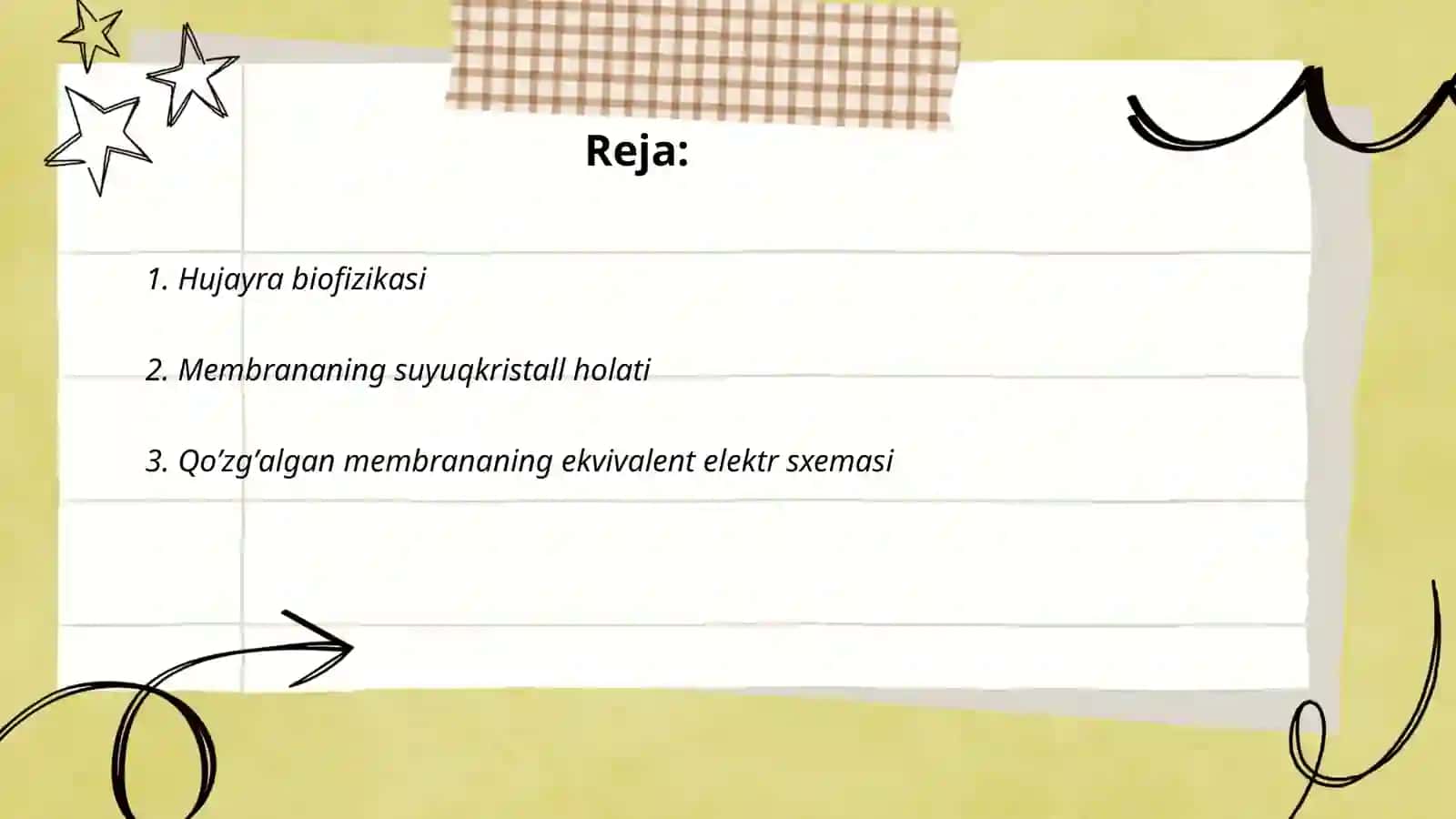 Hujayra biofizikasi 2