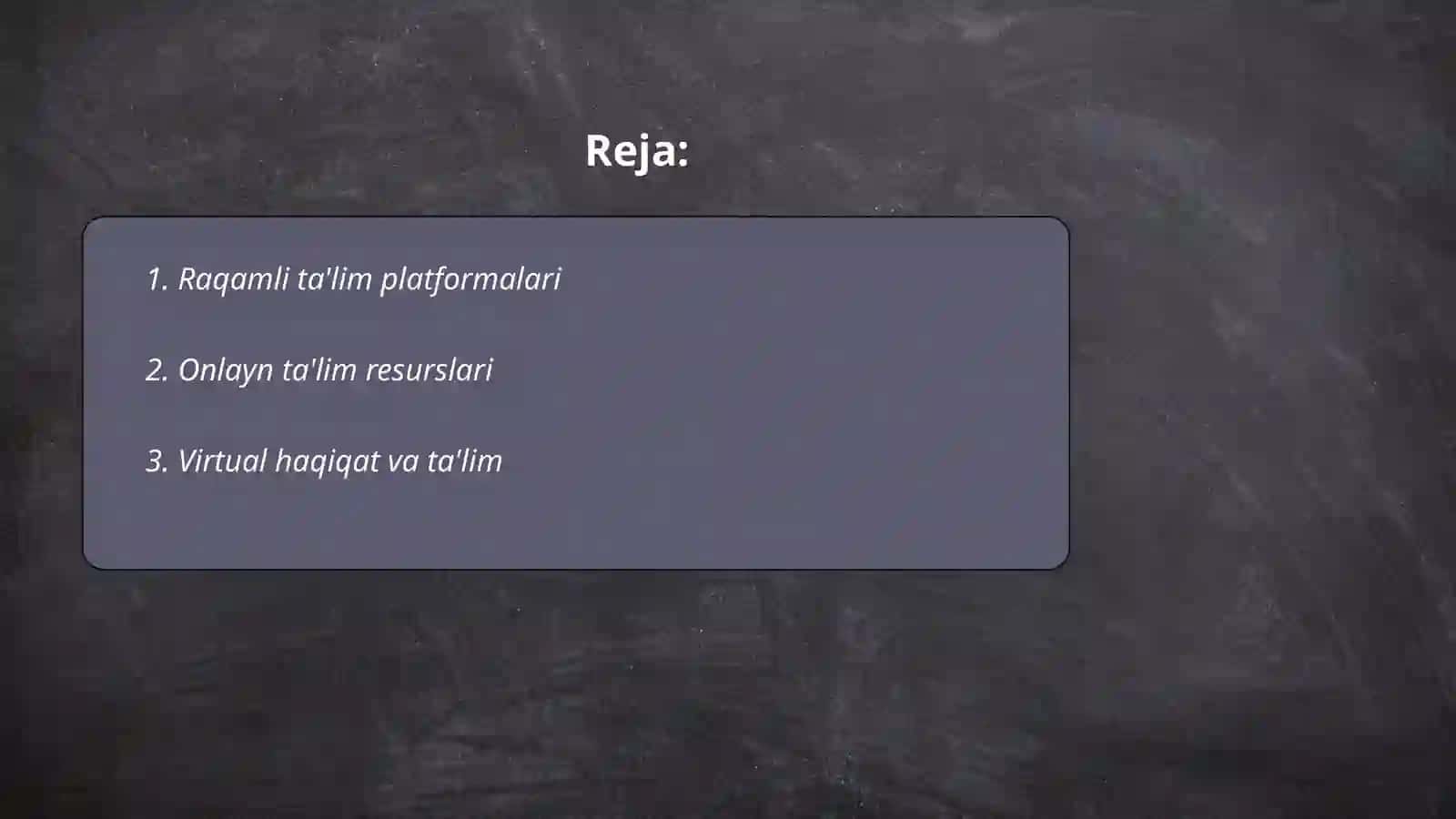Ta’limda zamonaviy texnologiyalar 2