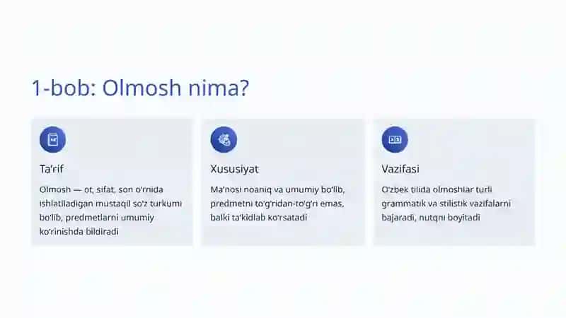 Oʻzlik olmoshi 2
