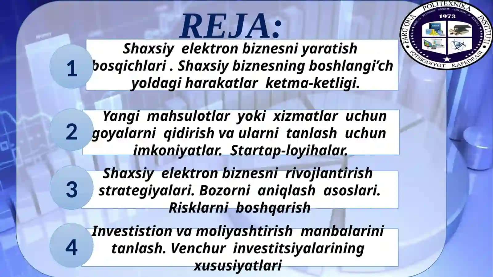 Shahsiy elektron biznesni yaratish 2