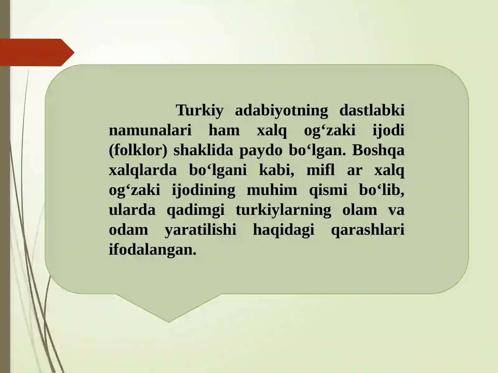 O‘ZBEK ADABIYOTI TARIXI:VII ASRDAN XIV ASRNING BIRINCHI YARMIGACHA 2