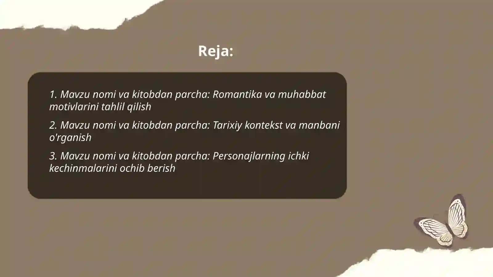 Romantika va muhabbat motivlarini tahlil qilish 2