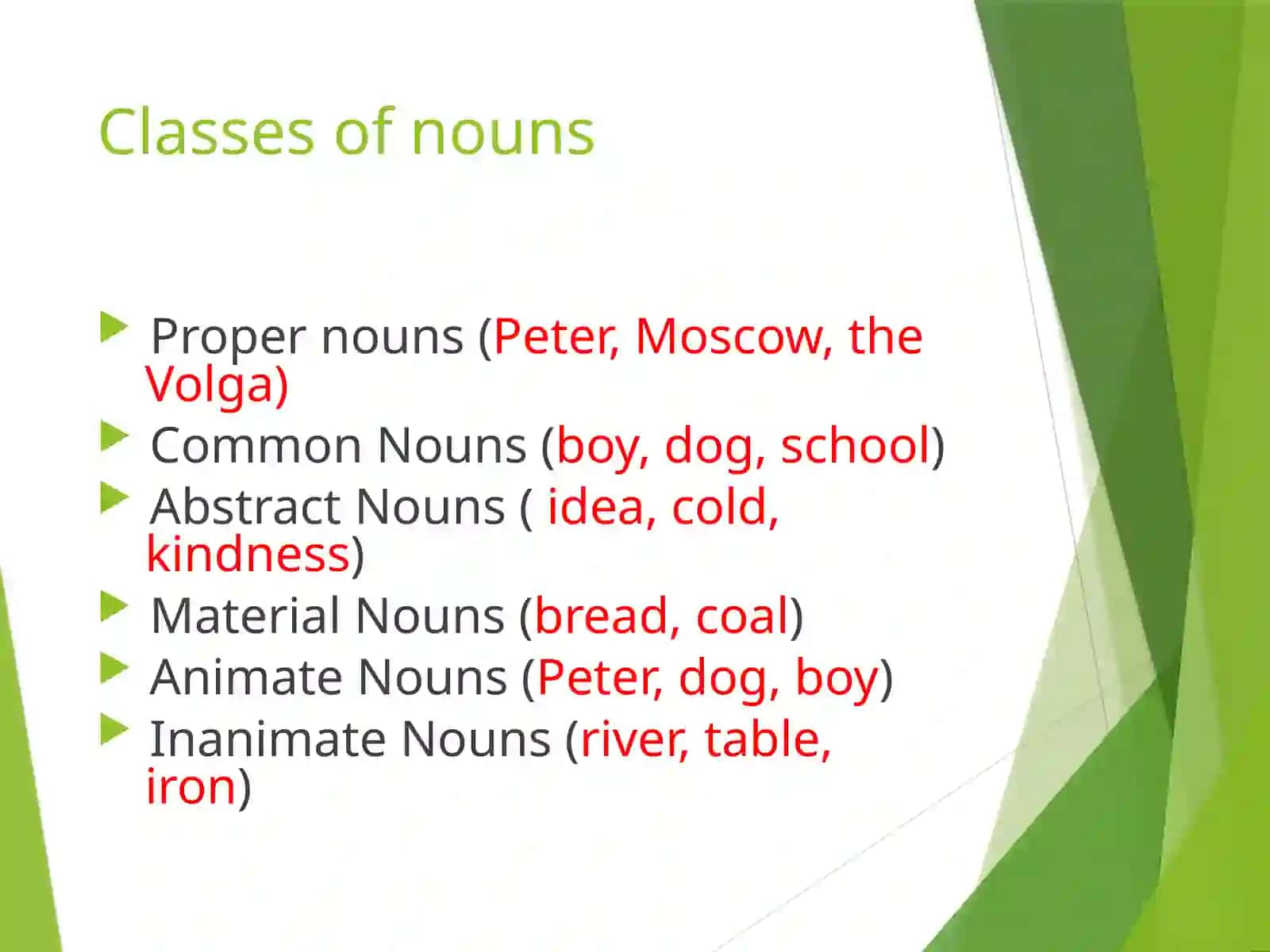 Noun. Number 2