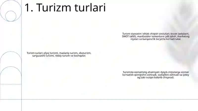 Turizm Turlari 2