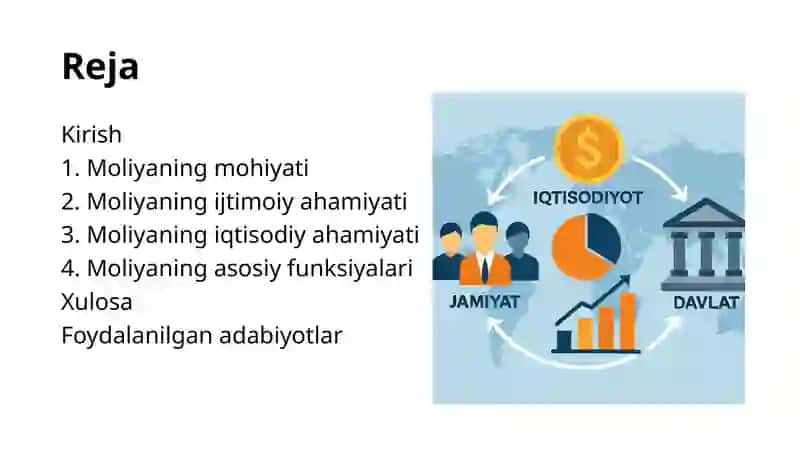 Moliyaning ijtimoiy-iqtisodiy mohiyati va funksiyalari 2