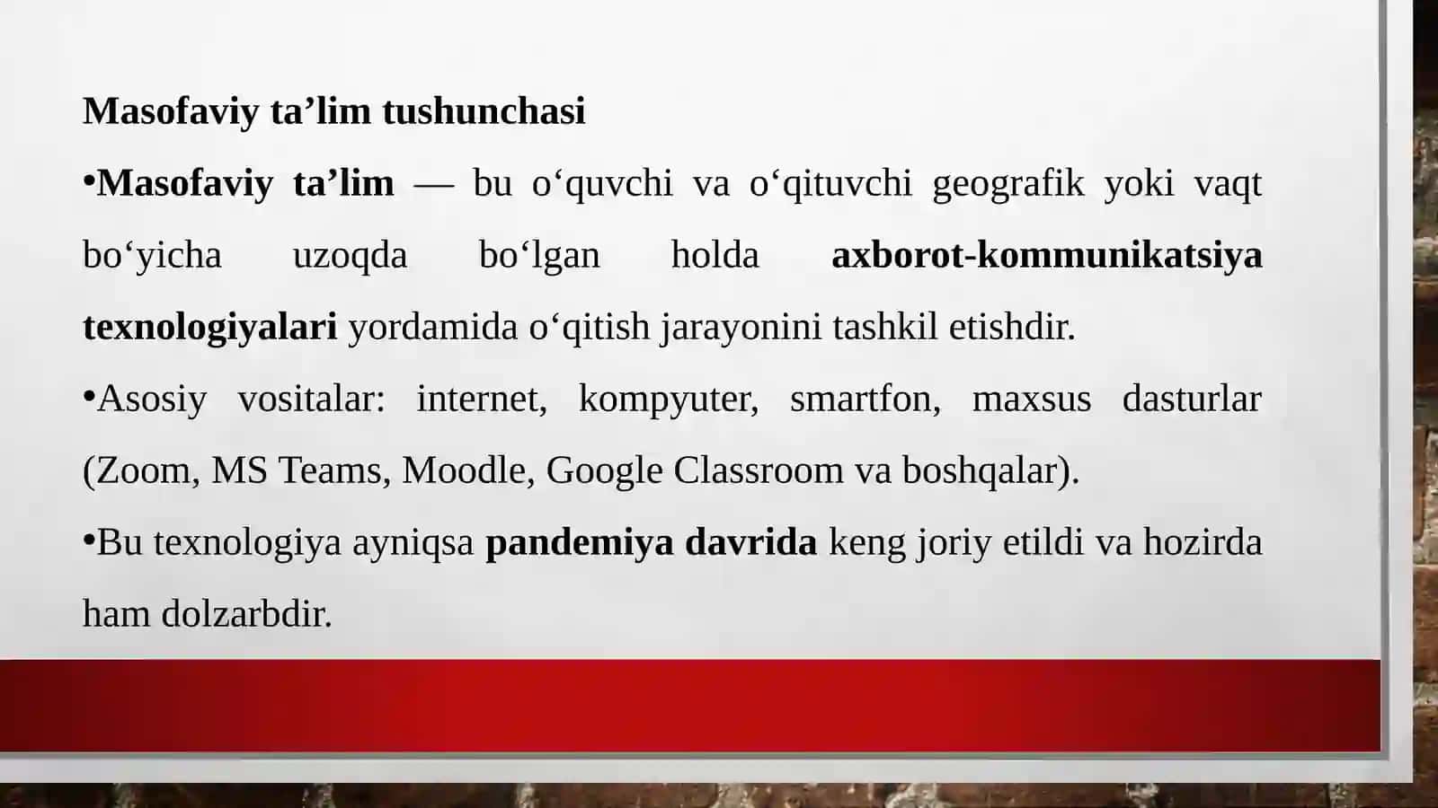 Informatika va Axborot Texnologiyalarini O‘qitishda Masofaviy Ta’lim Texnologiyalari 2