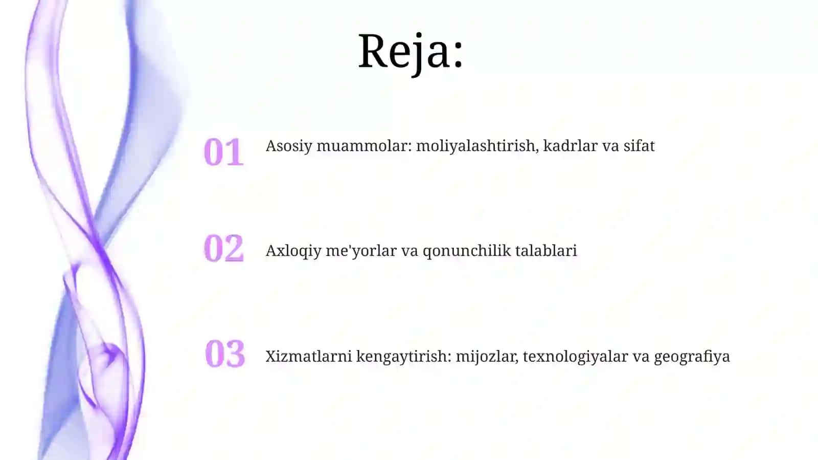 Psixologik xizmatni tashkil etish muamolari 2