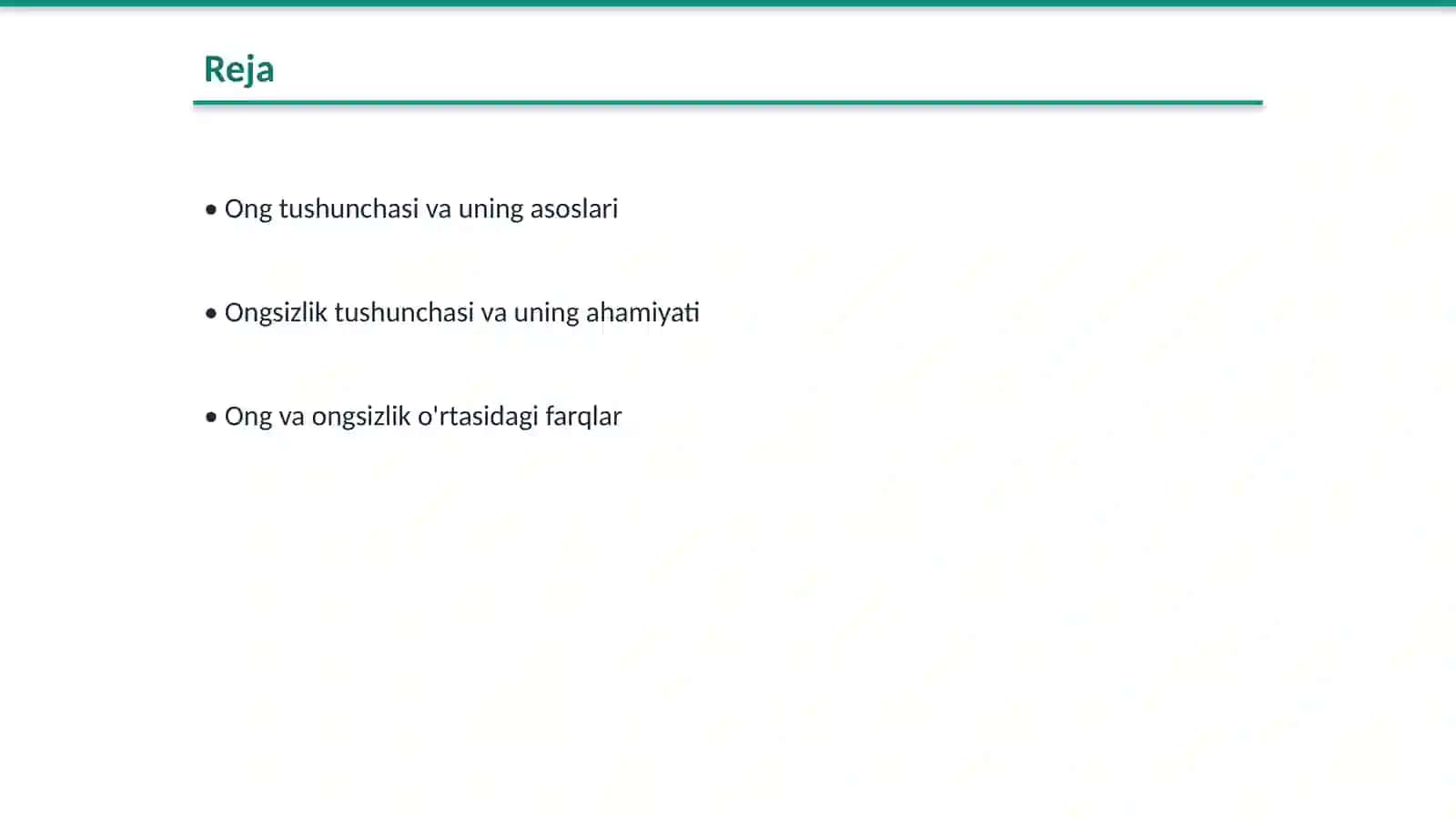 Ong va ongsizlik 2