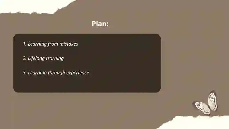 Live and learn 2