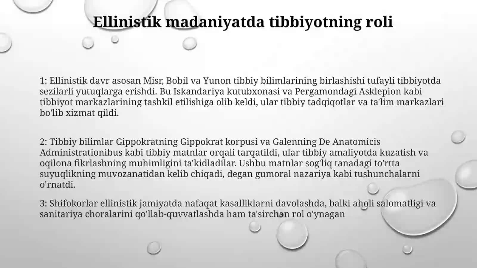 Yunon Lotin Epigrammasida TibbiyotVaSalomatlik 2