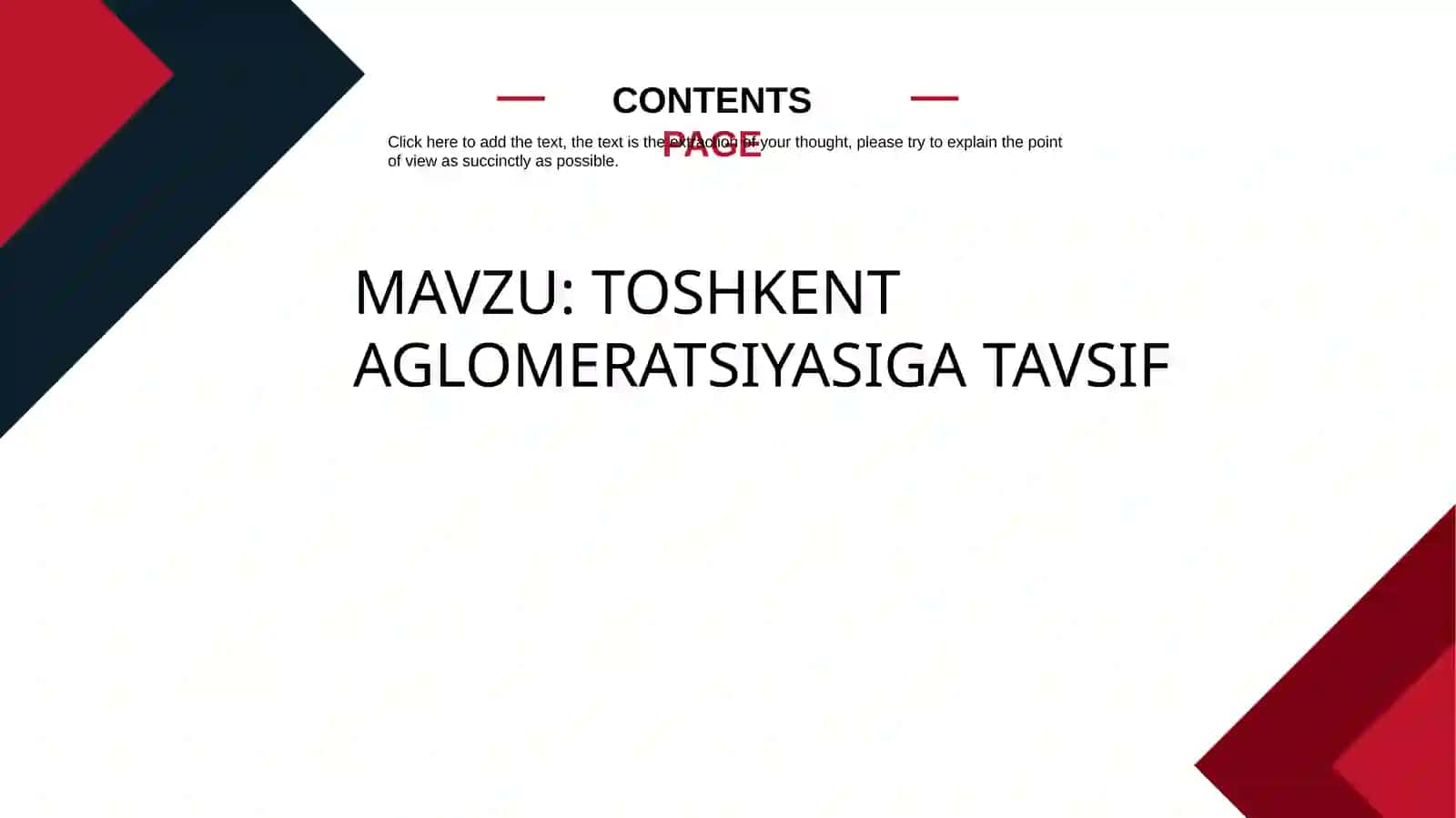 TOSHKENT AGLOMERATSIYASI 2