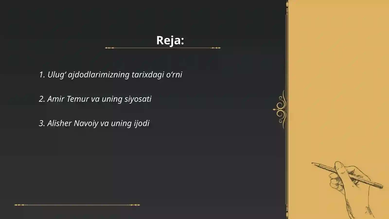 Ulugʻ ajdodlarimiz 2