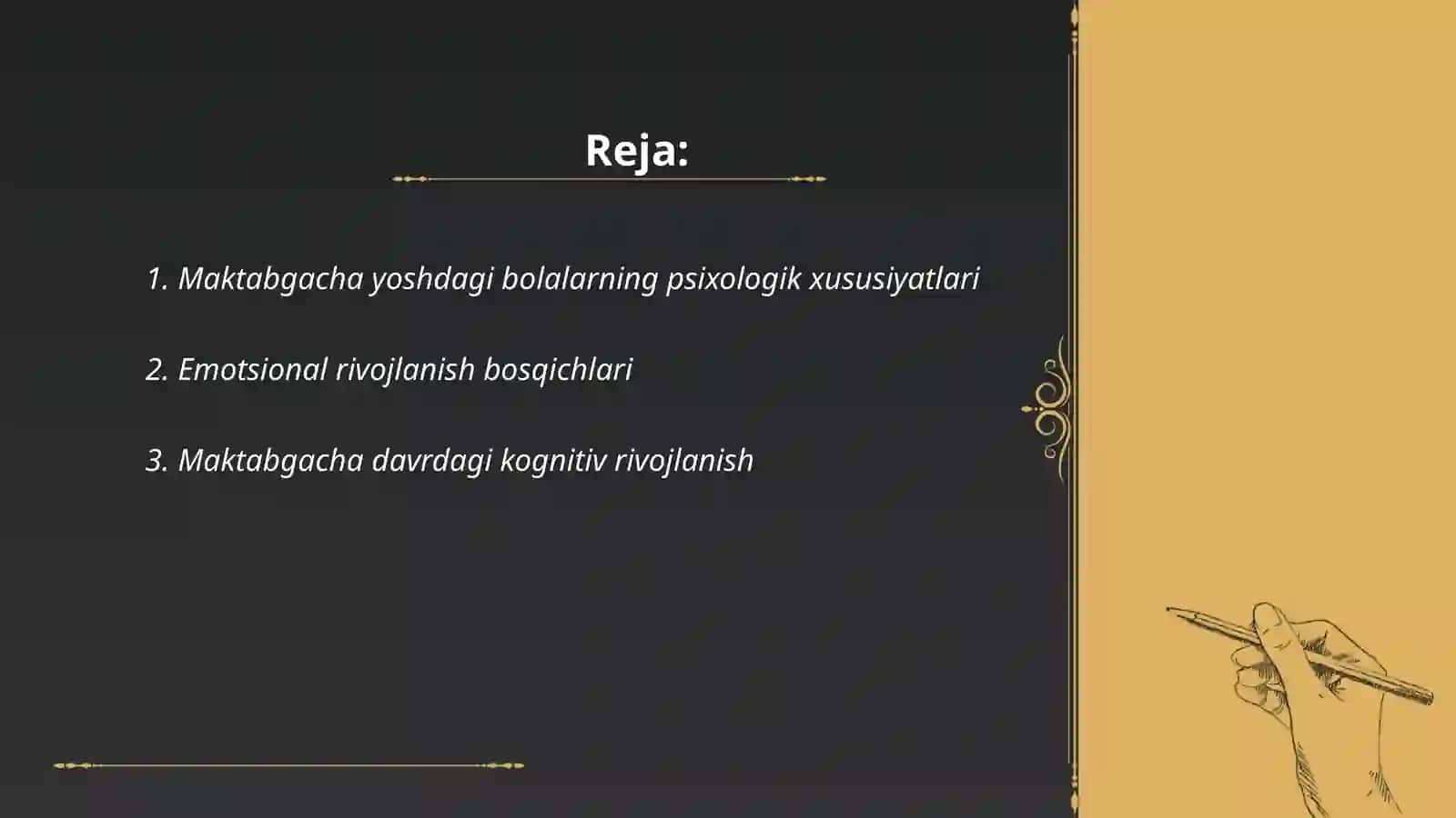Maktabgacha yoshdagi bolalarning psixologik xususiyatlari 2