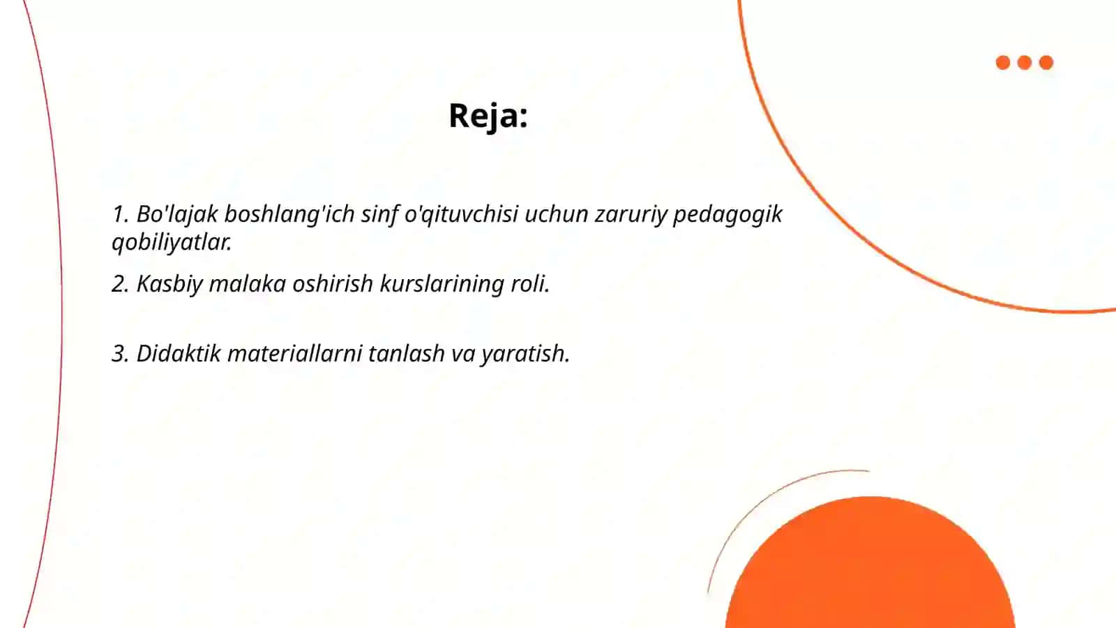 Bo'lajak boshlang'ich sinf o'qituvchisi kasbiy kamolotining o'ziga xos xususiyatlari Arabova Ruxshona 2