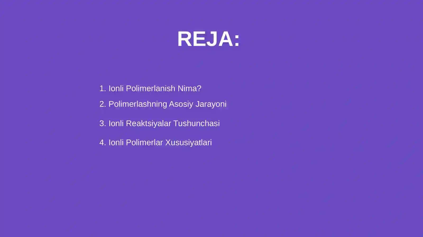Ionli polimerlanish mexanizmi 2