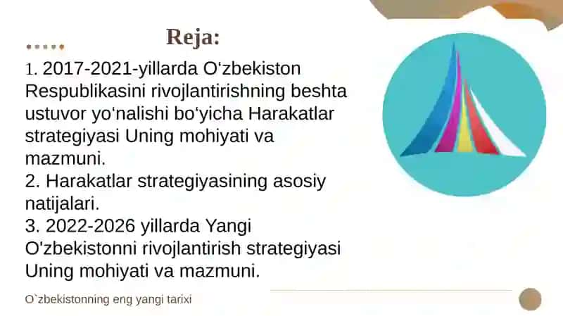 HARAKATLAR STRATEGIYASIDAN RIVOJLANISH STRATEGIYASIGACHA. 2