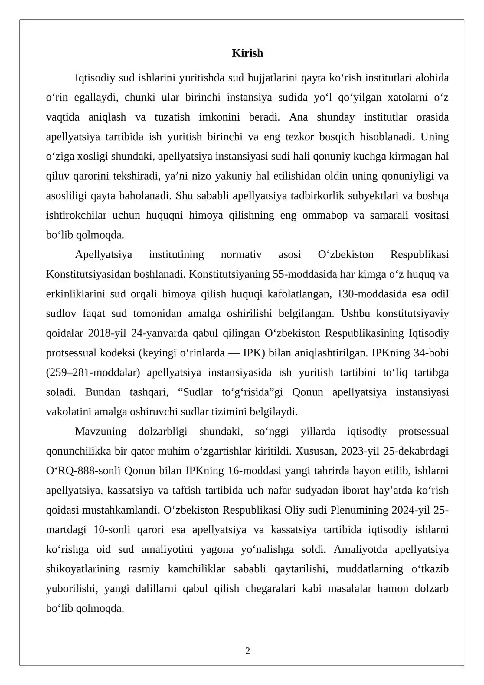 Apellyatsiya instansiyasi sudida ish yuritish 2