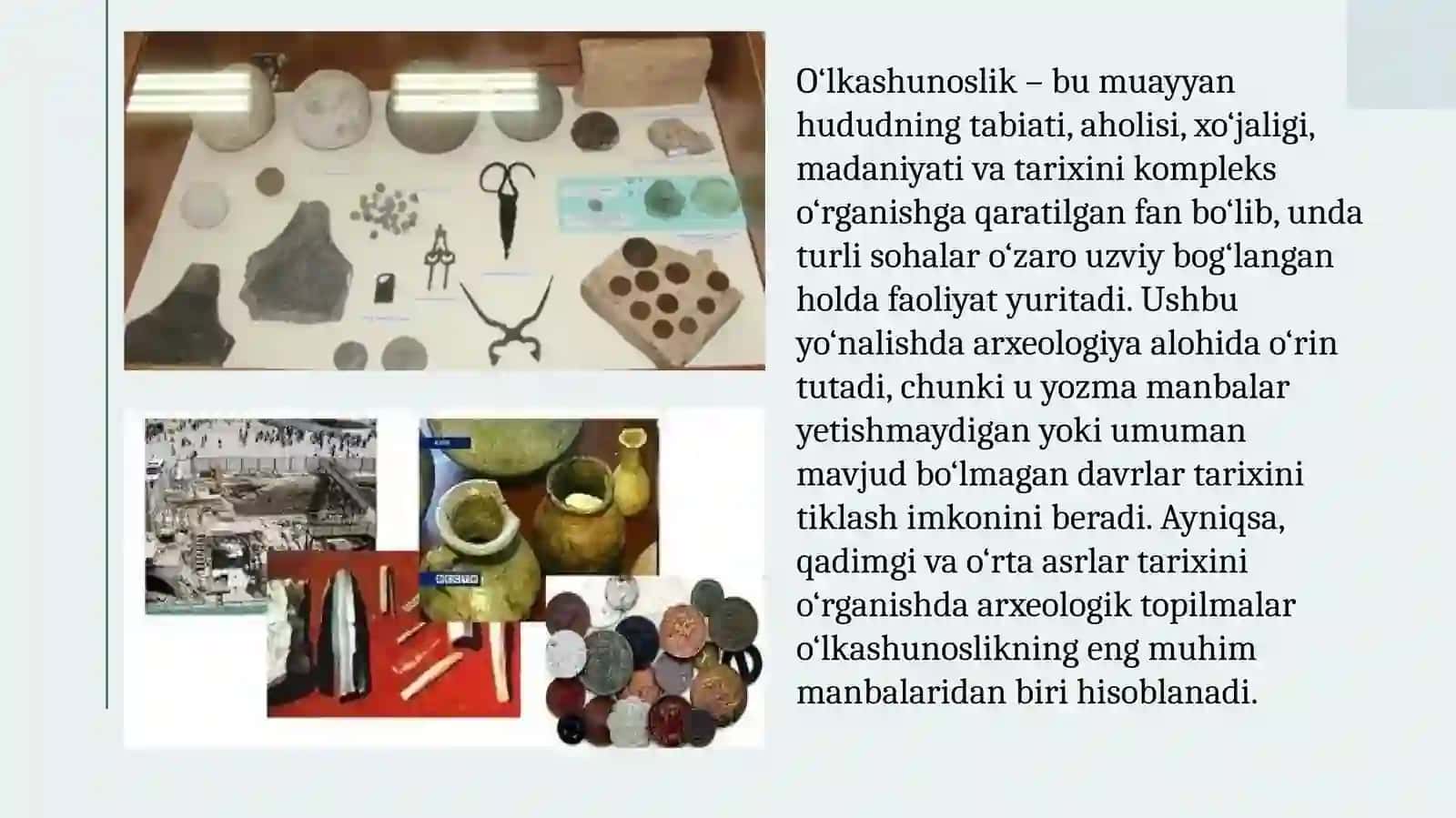 O'lkashunoslikda arxeologiya ning tuğano'ri 2