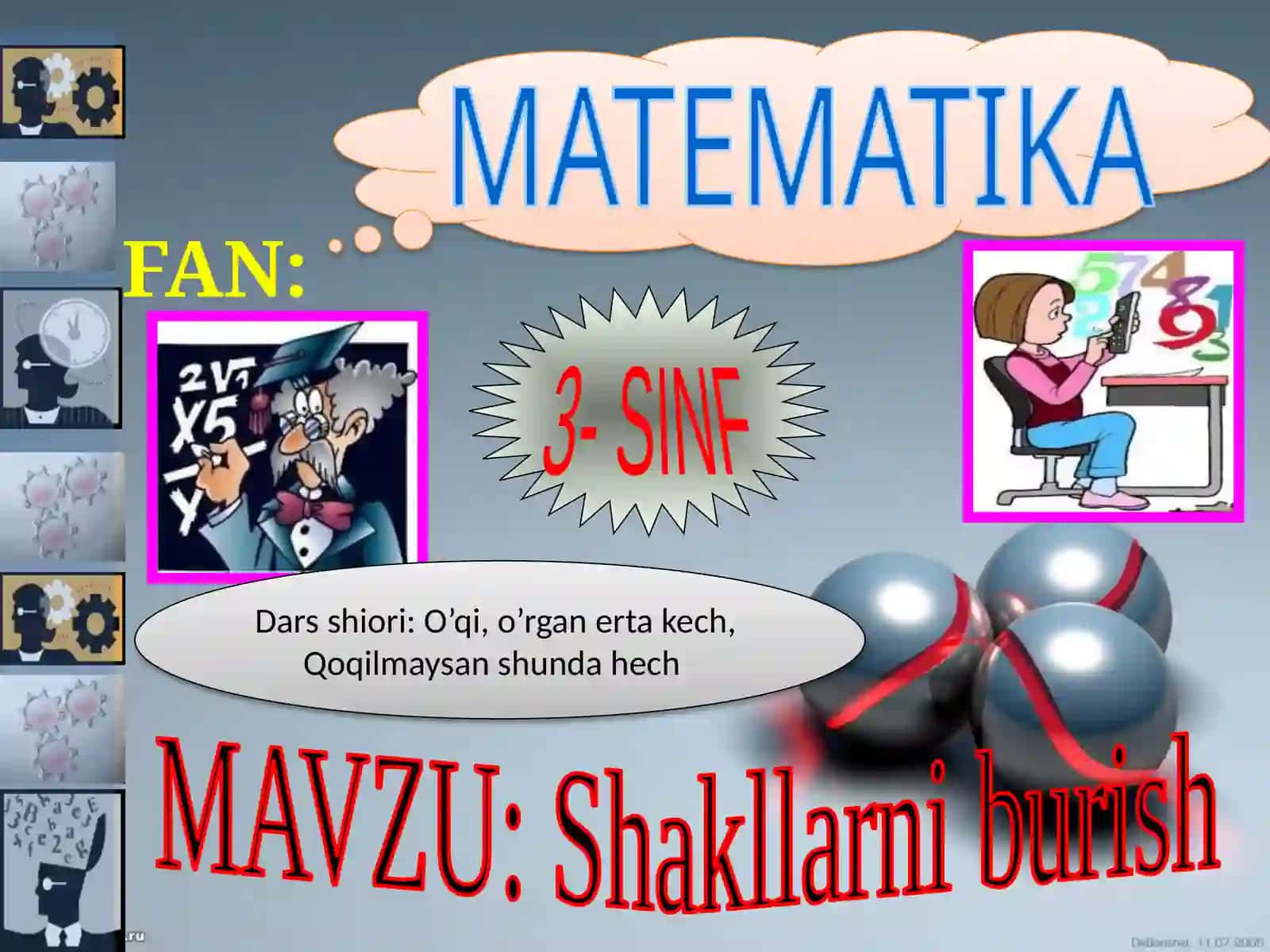 Boshlang’ich sinfo’qituvchisi Maxmudova Nasiba Axmadovnaning 2