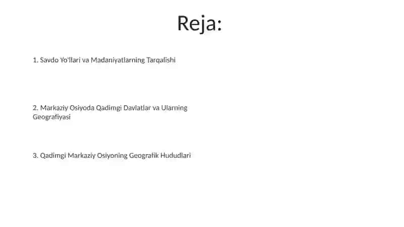 Antik davrda Markaziy osiyoning tarixiy geogrifiyasi 2