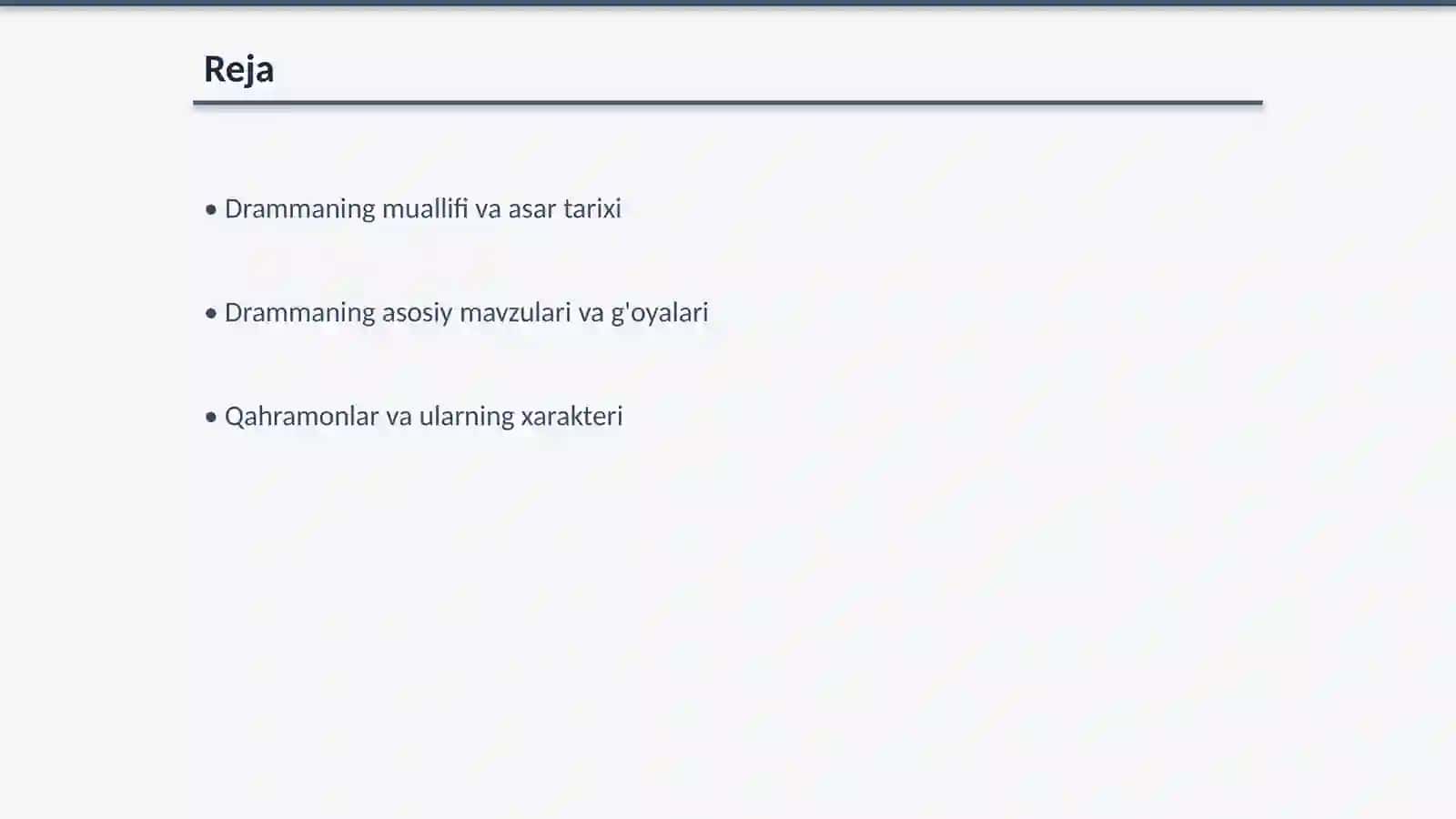 M.Behbudiyning"Padarkush yoxud tarbiyasiz bolaning taqdiri drammasini sahnalashtirish namoyish etish 2