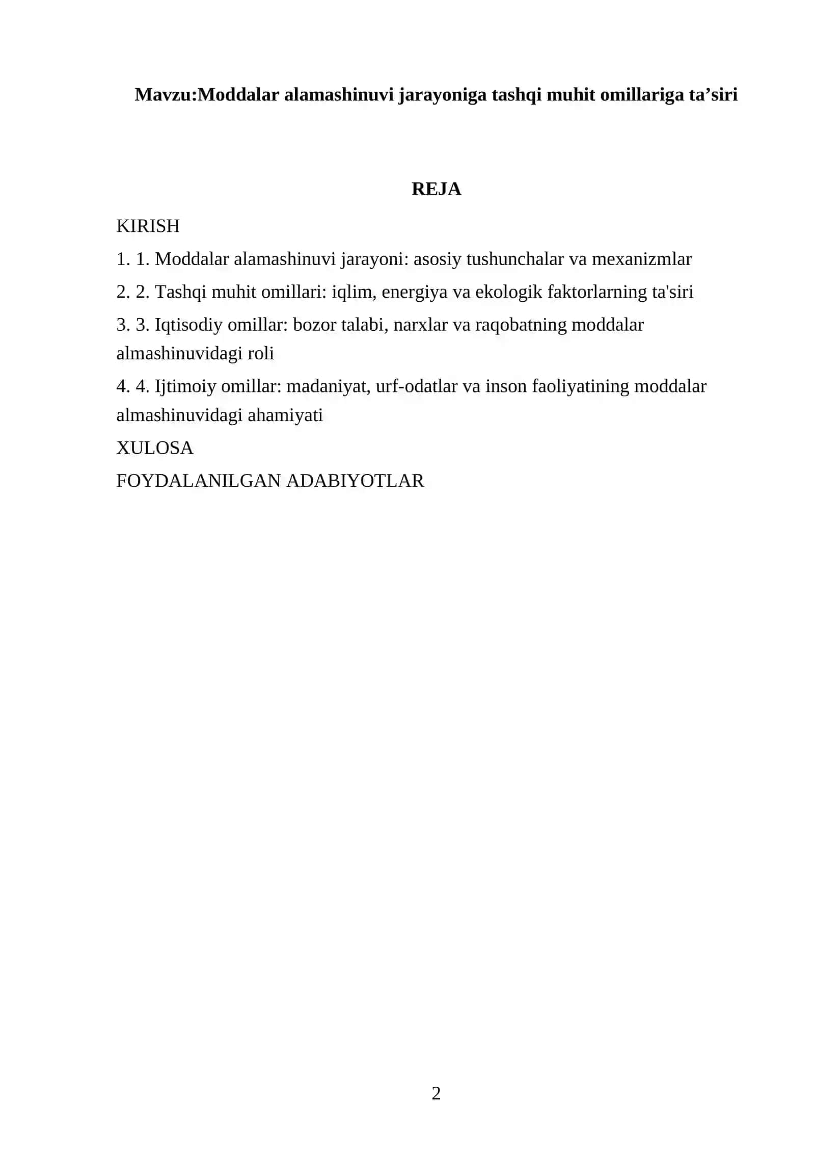 MUHAMMADIYEVA GULYUZNING BOTANIKA FANIDAN TAYYORLAGAN REFERATI 2