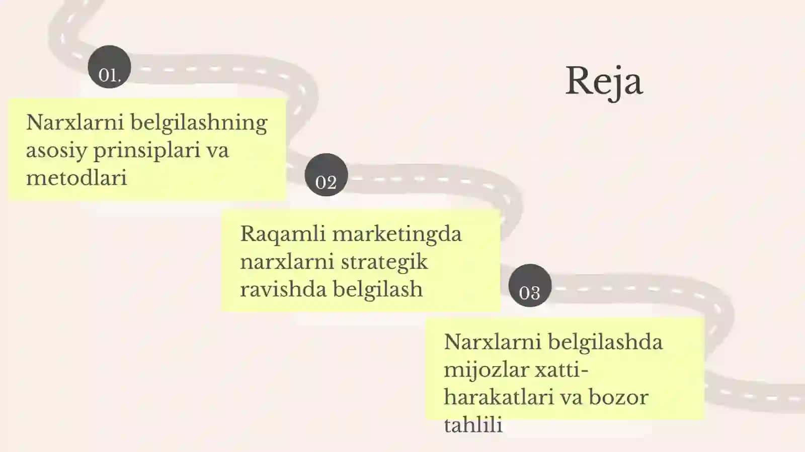Narxlarni belgilashning asosiy prinsiplari va metodlari 2