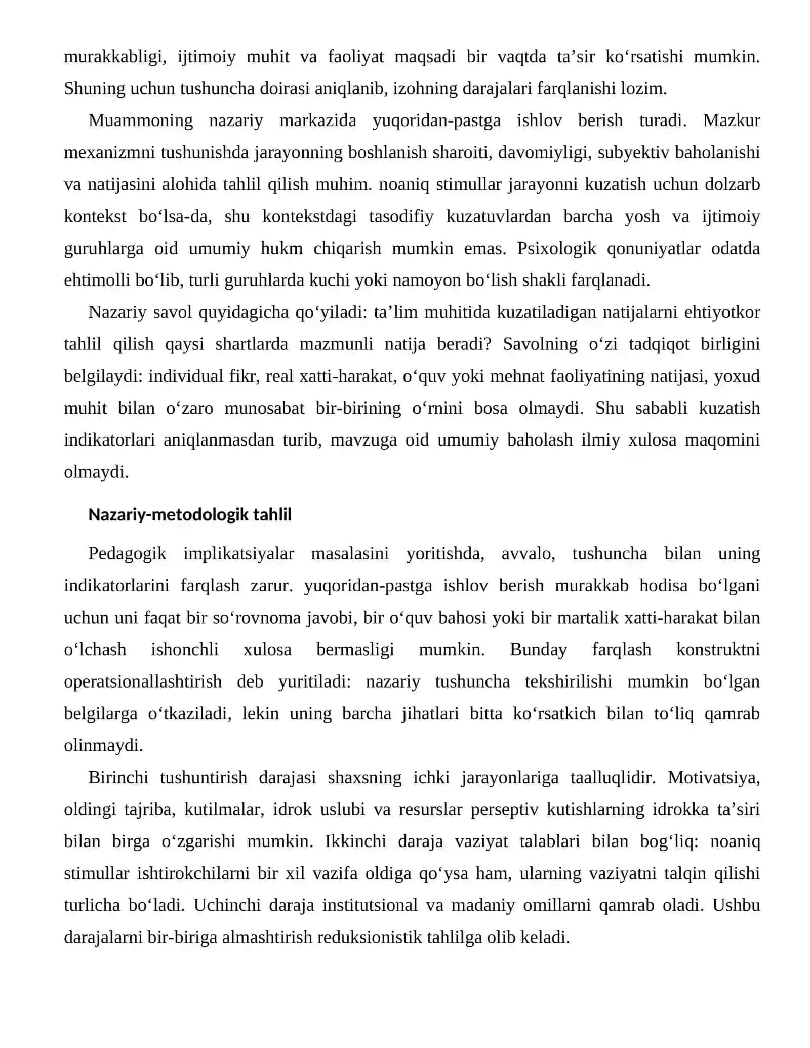 PERSEPTIV KUTISHLARNING IDROKKA TA’SIRI — TA’LIM JARAYONIDAGI KO‘RINISHLARI 2